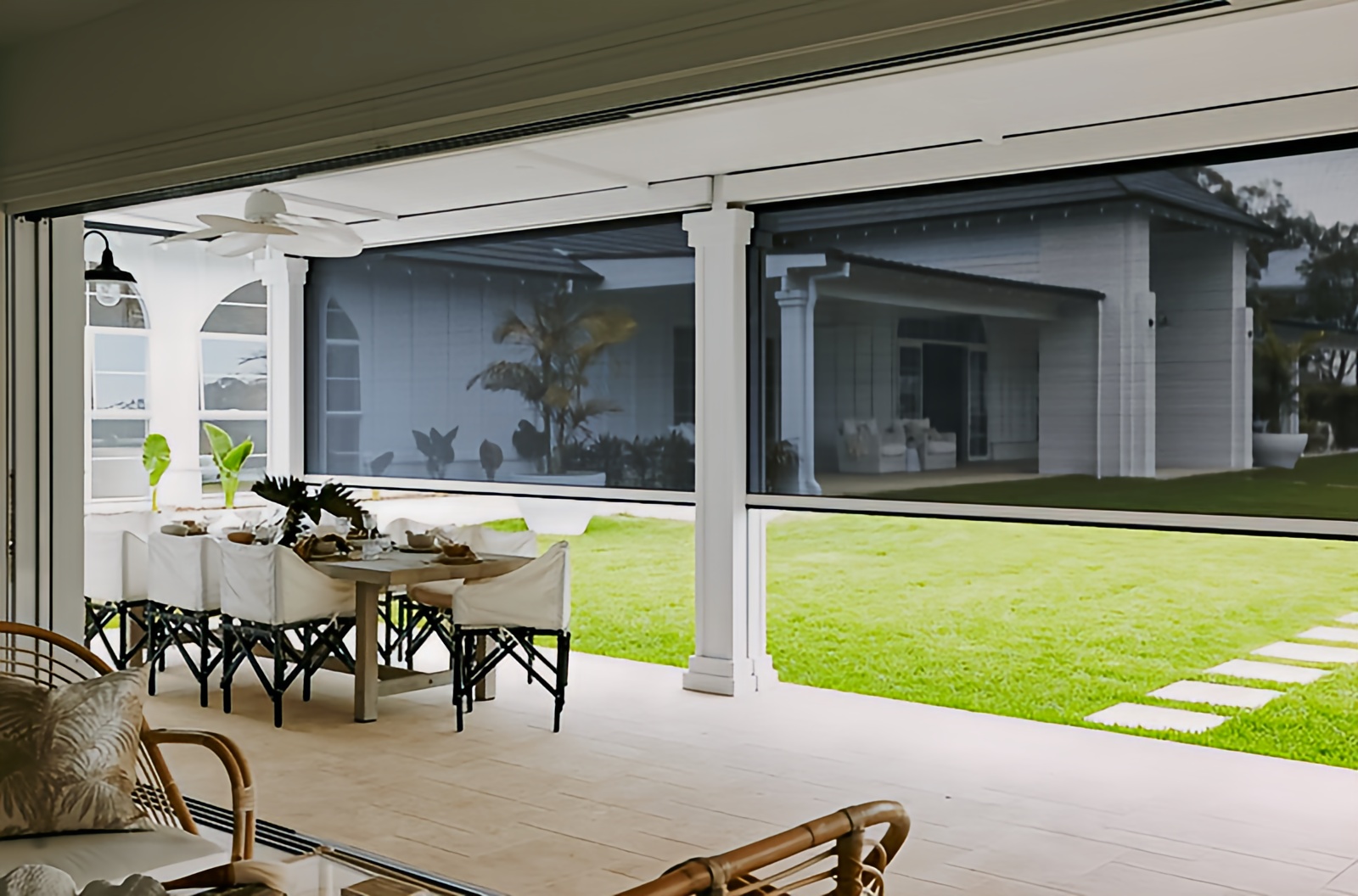 Keep cool and comfortable with a Luxaflex Awning